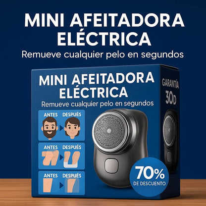 Mini Afeitadora Eléctrica ShaverPro® - ¡70% DE DESCUENTO SOLO HOY – ÚLTIMAS UNIDADES! 🔥